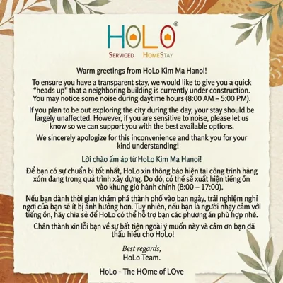 HoLo Kim Ma Hanoi - Serviced Homestay – Foto’s 9